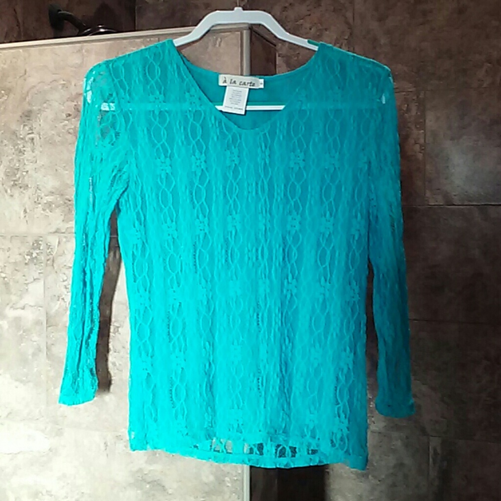 Pretty Blue dress top