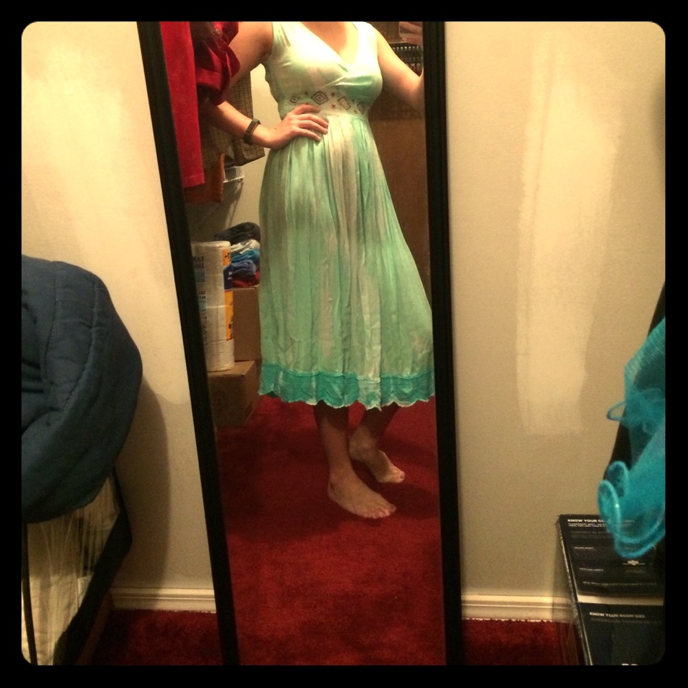 Tie dye dress