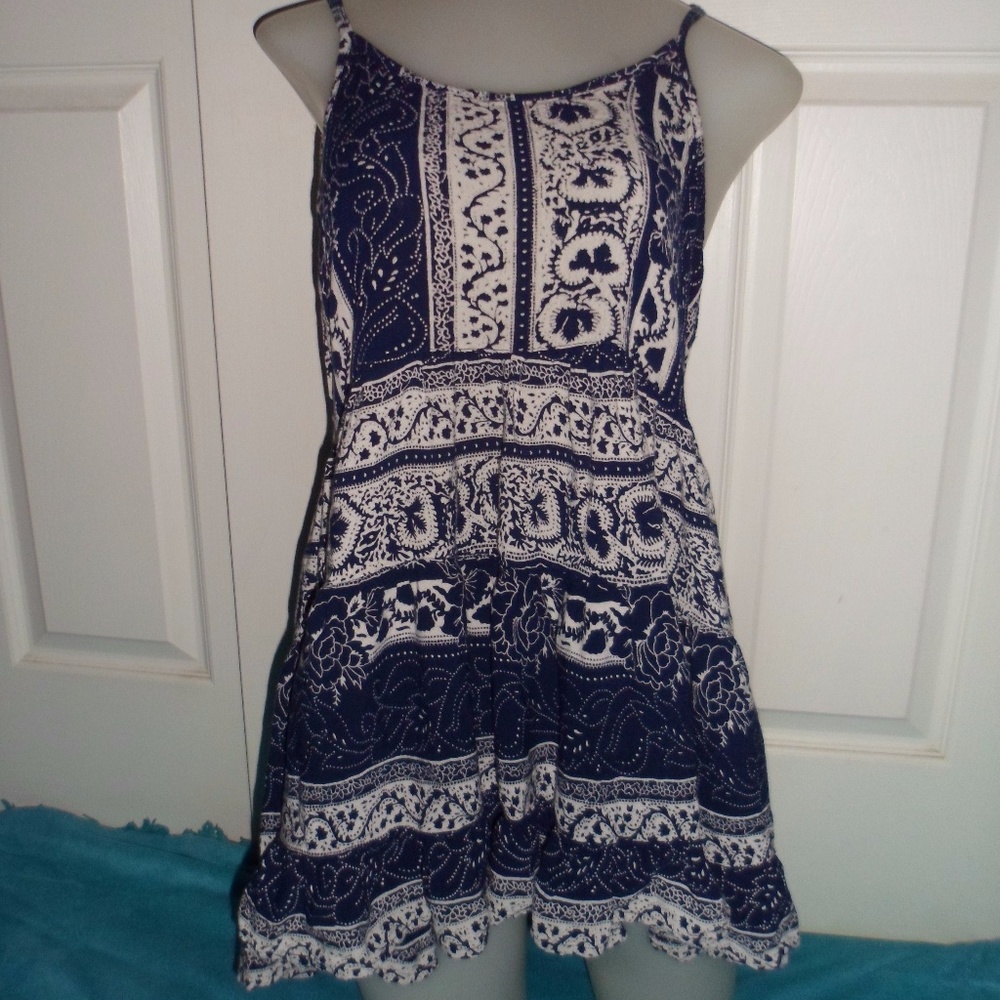 printed summer dress