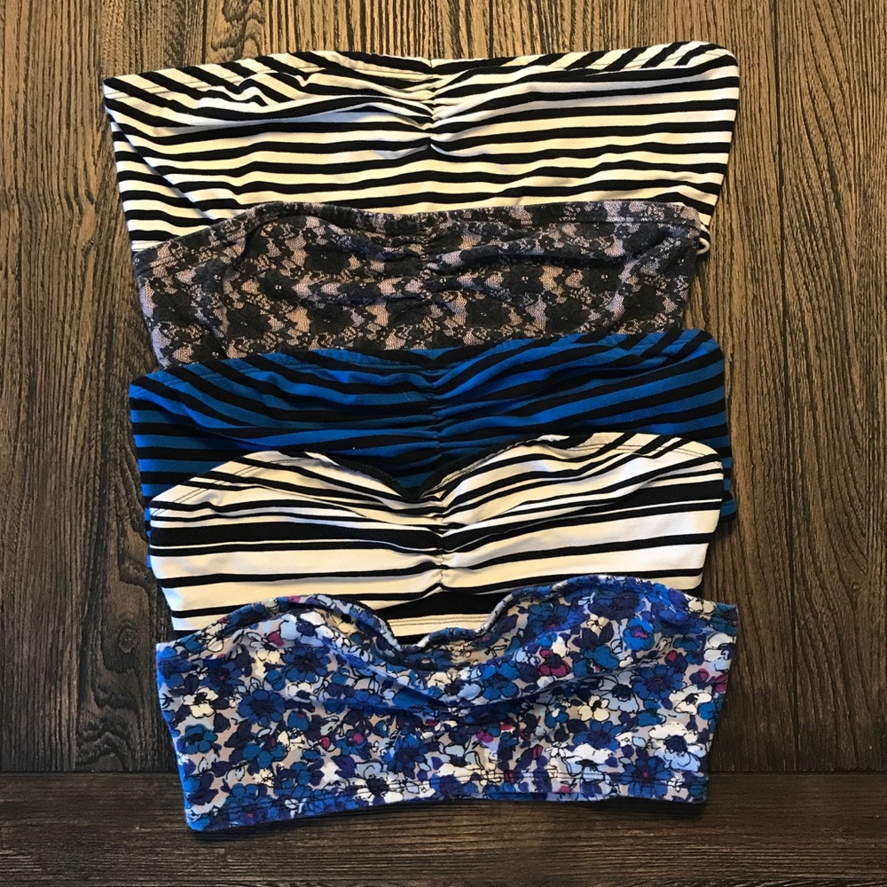 '5' Material Girl Bandeau Tops