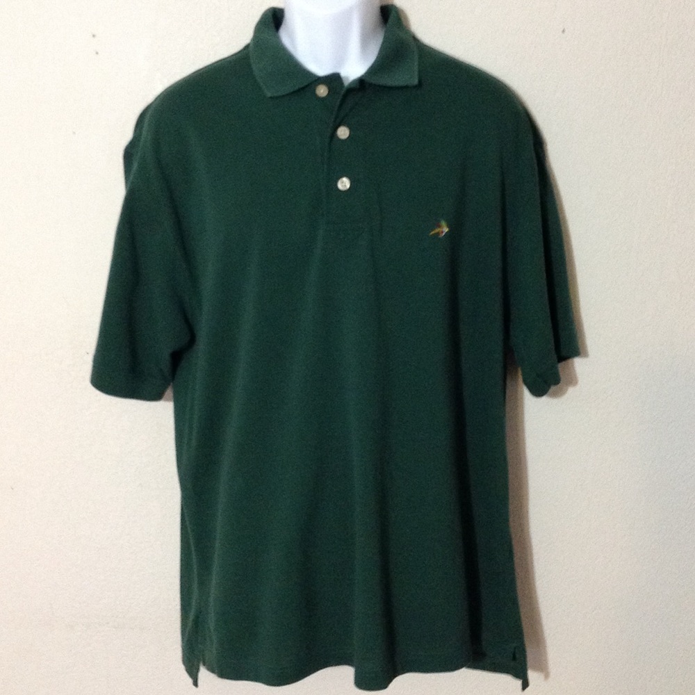 Signature golf shirt, green polo shirt