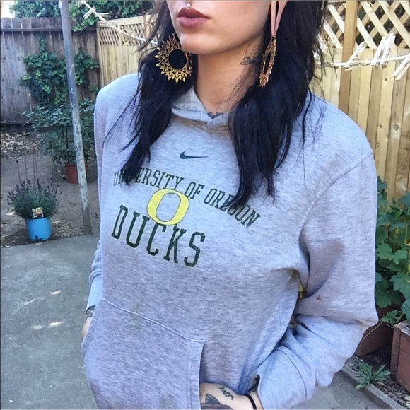 Nike Tops - Nike "University of Oregon" Grey Hoodie