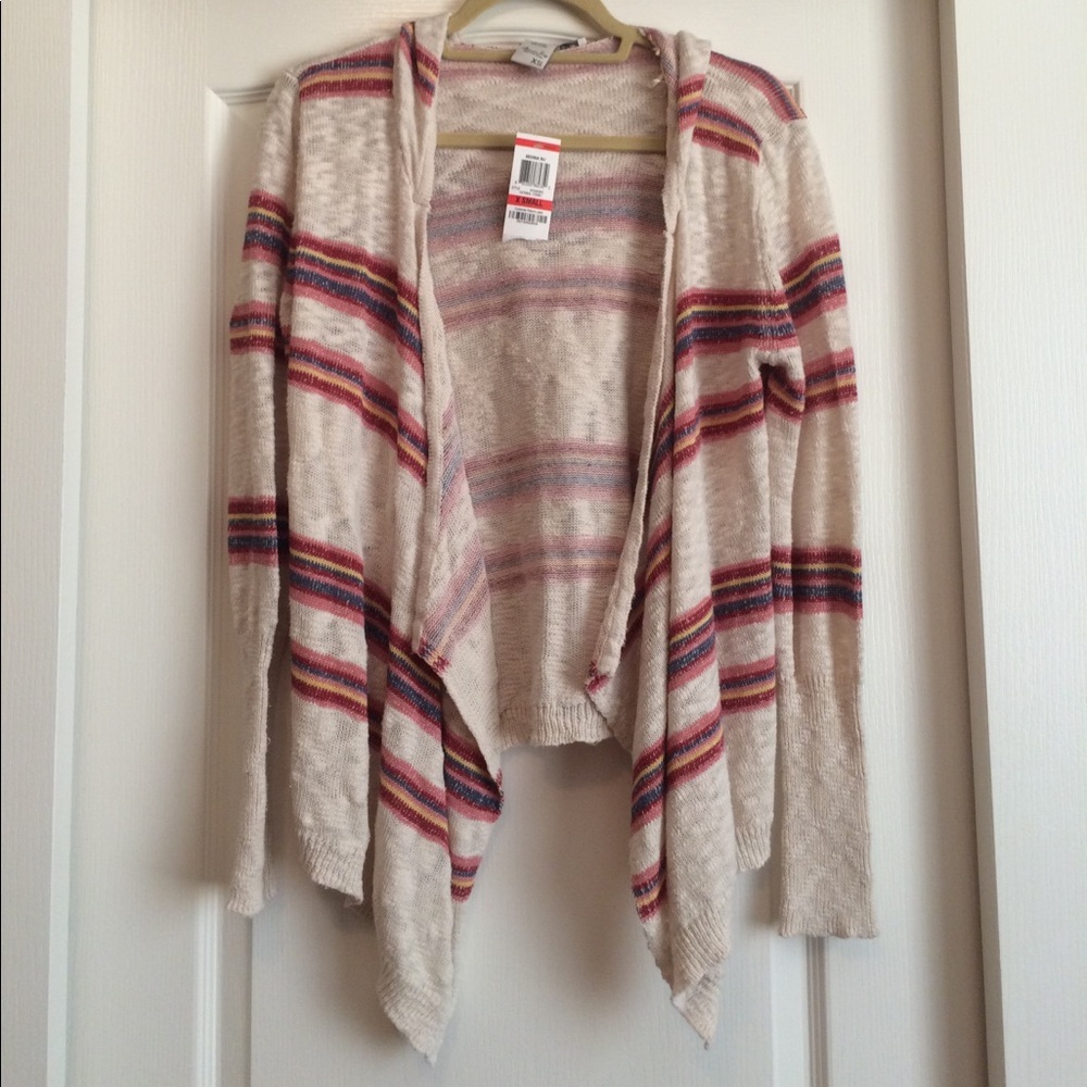 💖💖American Rag hoodie cardigan sweater. NWT