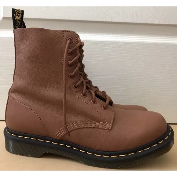 dr martens pascal brown