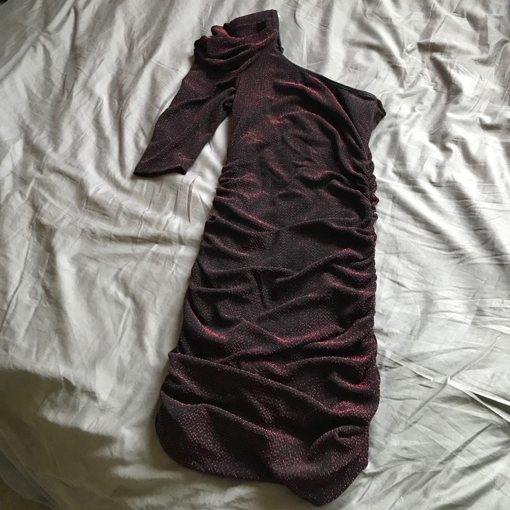 Mini One Shoulder Bodycon dress