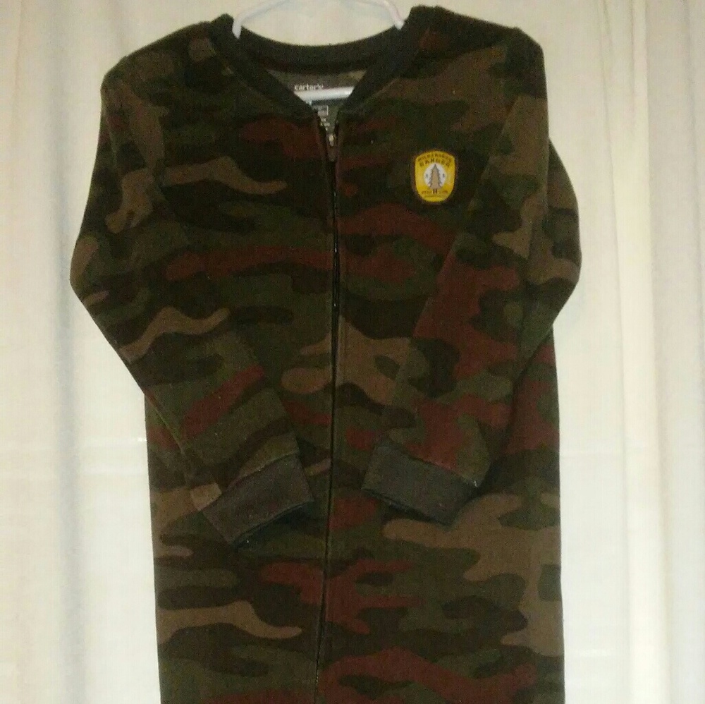 Boys 4t Camo Pajamas