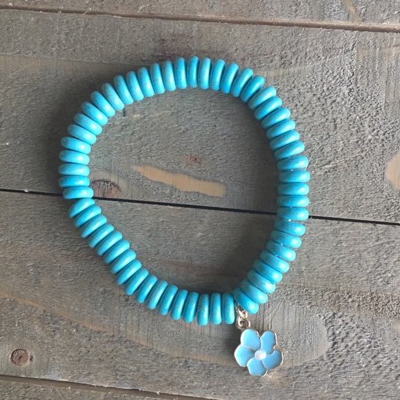 3 for $25 Natural Howlite Stretch Bracelet - Picture 2 of 3