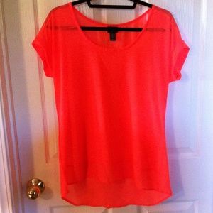 Daytrip sheer shirt sz Lg