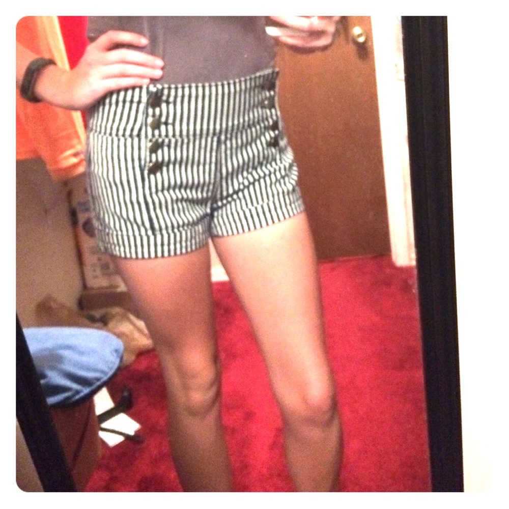Striped shorts