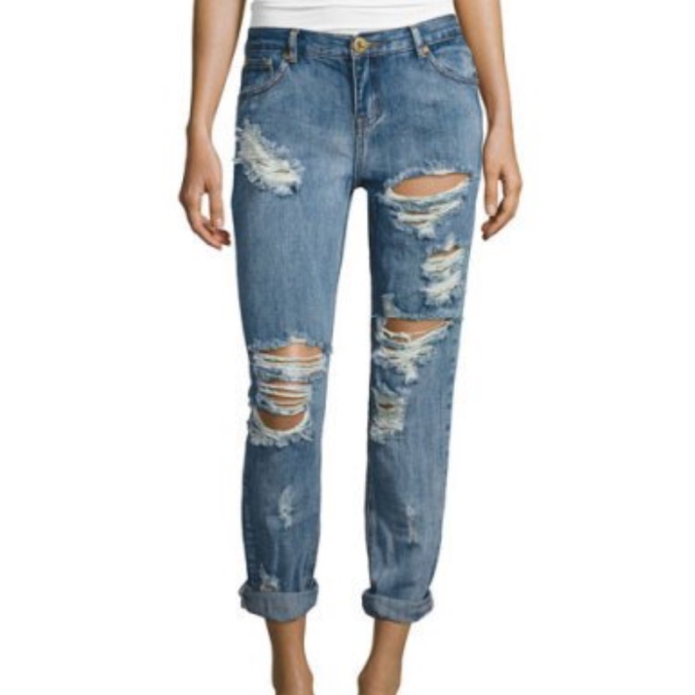 One teaspoon boyfriend jeans