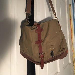 Army green Messenger bag!