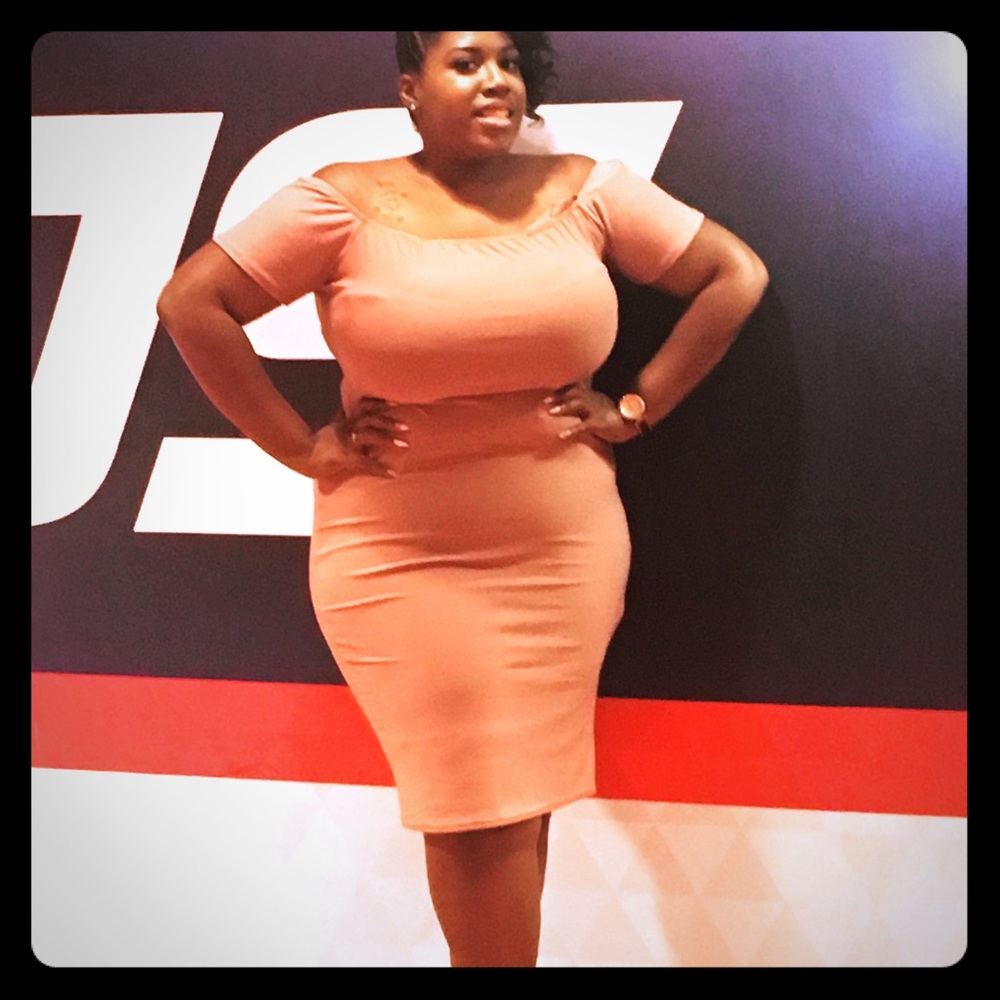 Strappy Neck Bodycon