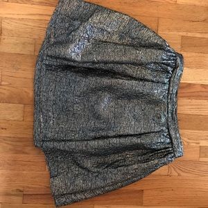 Kate Spade Metallic Mini Skirt
