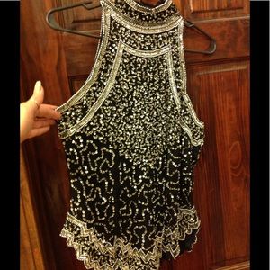 Gorgeous sequin top