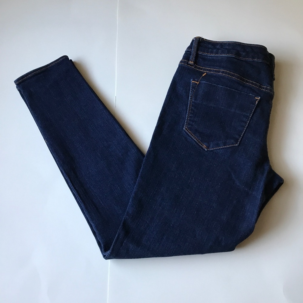 Mossimo Mid Rise Denim Legging Crop
