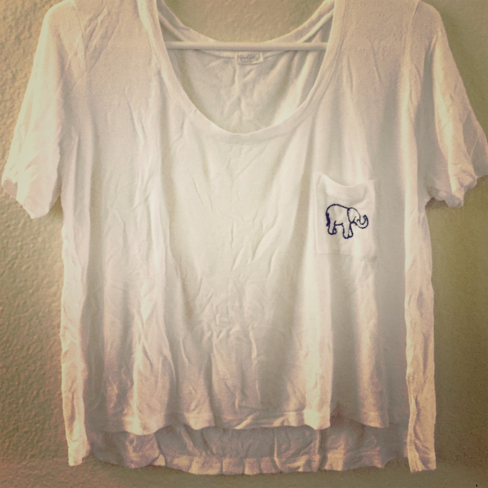 white t-shirt