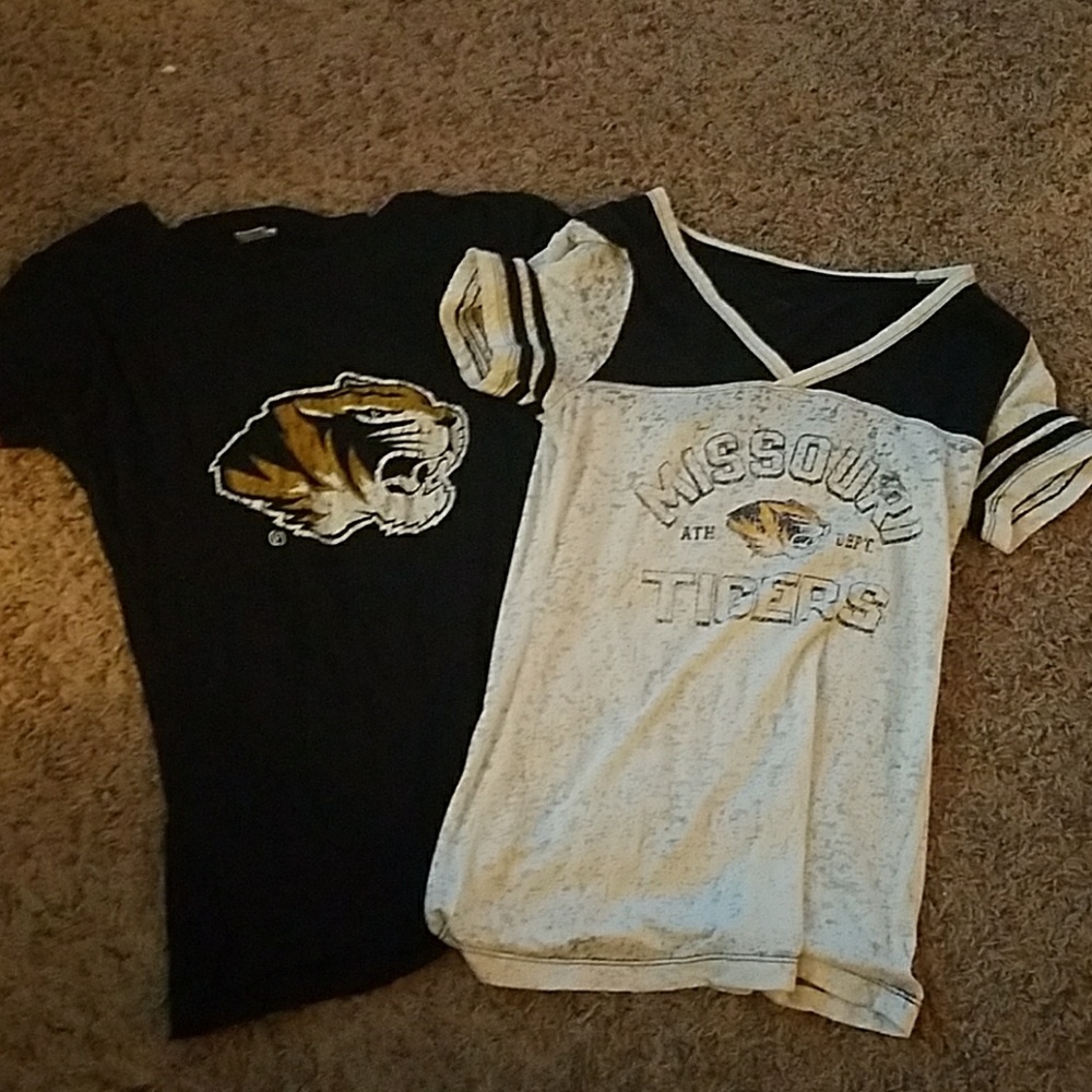 MIZZOU Vintage Style Shirt Lot