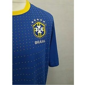 Nike dri fit Brazil football Jersey