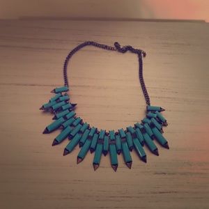 Torqouise bib necklace