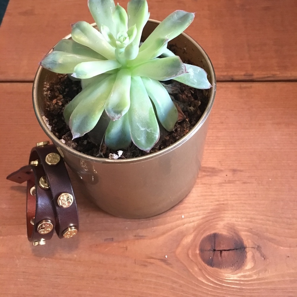 Tory Burch leather bracelet
