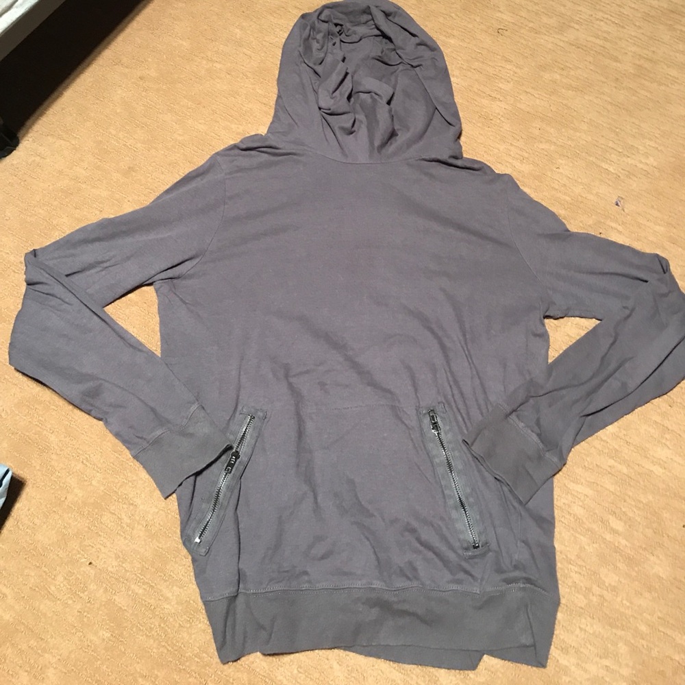 Sweatshirt with a hood