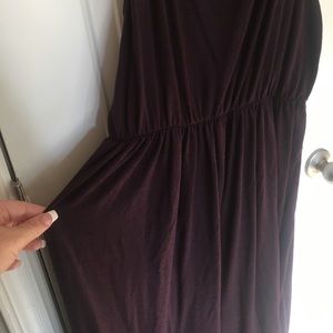 LARGE H&M Maxi Dress in Eggplant