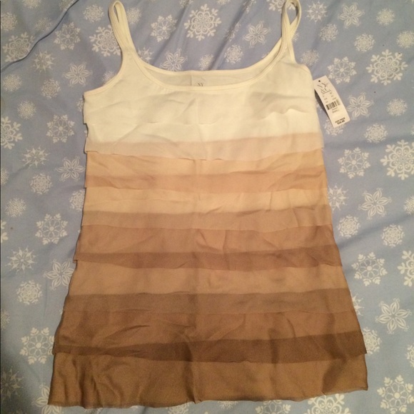 Faded Tan Top - Picture 1 of 2