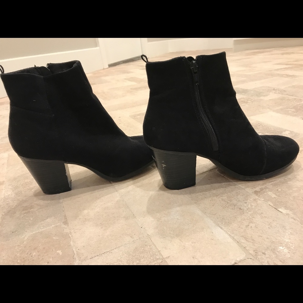 Black booties