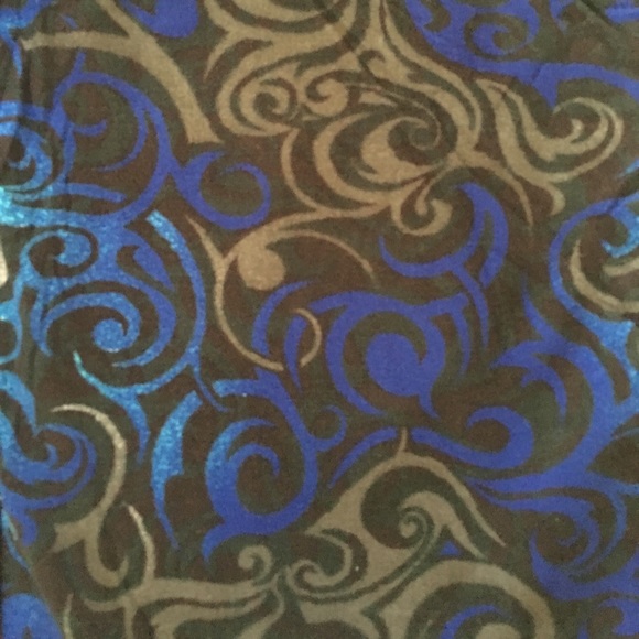 Blue swirl leggings 💙💙 - Picture 5 of 5