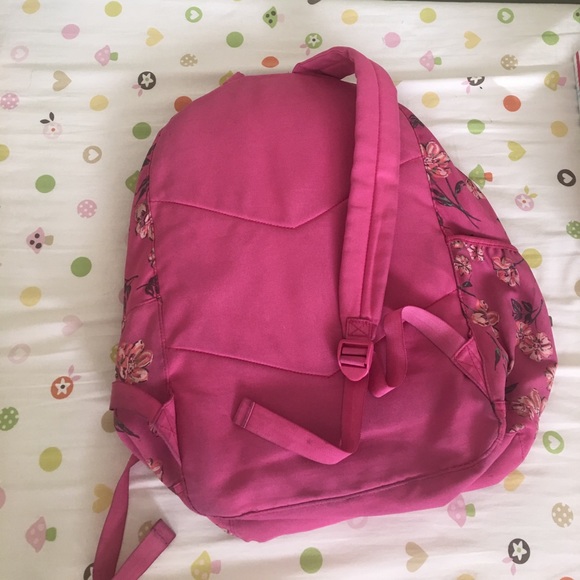 Hollister pink floral backpack - Picture 3 of 6