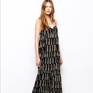 Ralph Lauren Denim & Supply Paisley Maxi Dress LG