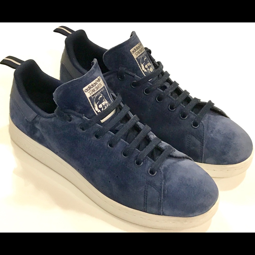 ❗️SOLD❗️Men's Adidas Stan Smith Navy Suede LaceUp