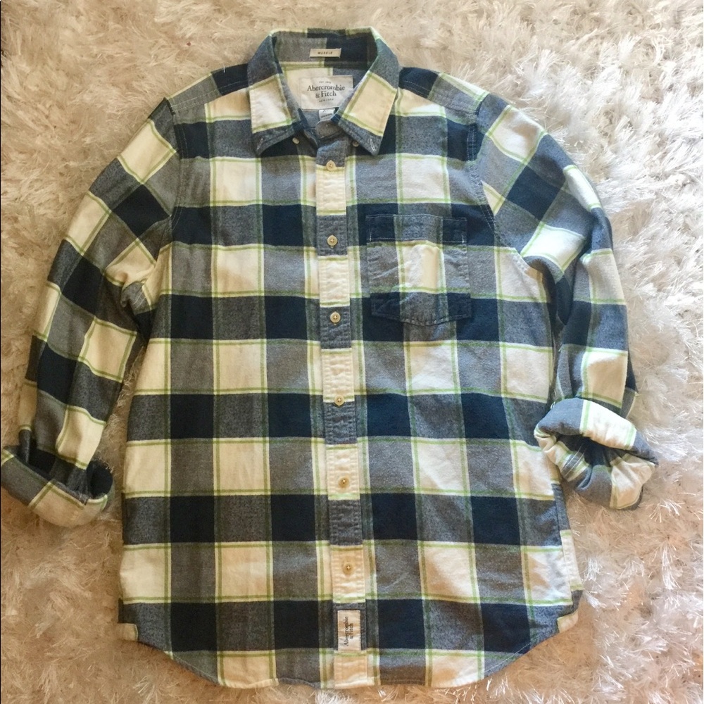 Abercrombie & Fitch Men's Button Down Shirt