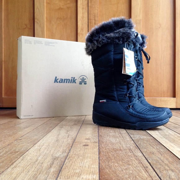 Kamik Shoes - NIB Kamik black waterproof "Porto" snow boots