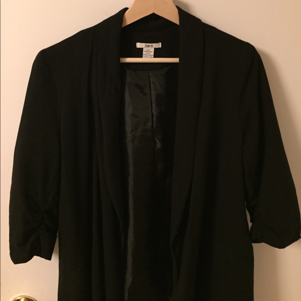 Bar III drapey blazer large