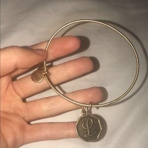 Alex and Ani "L" bracelet