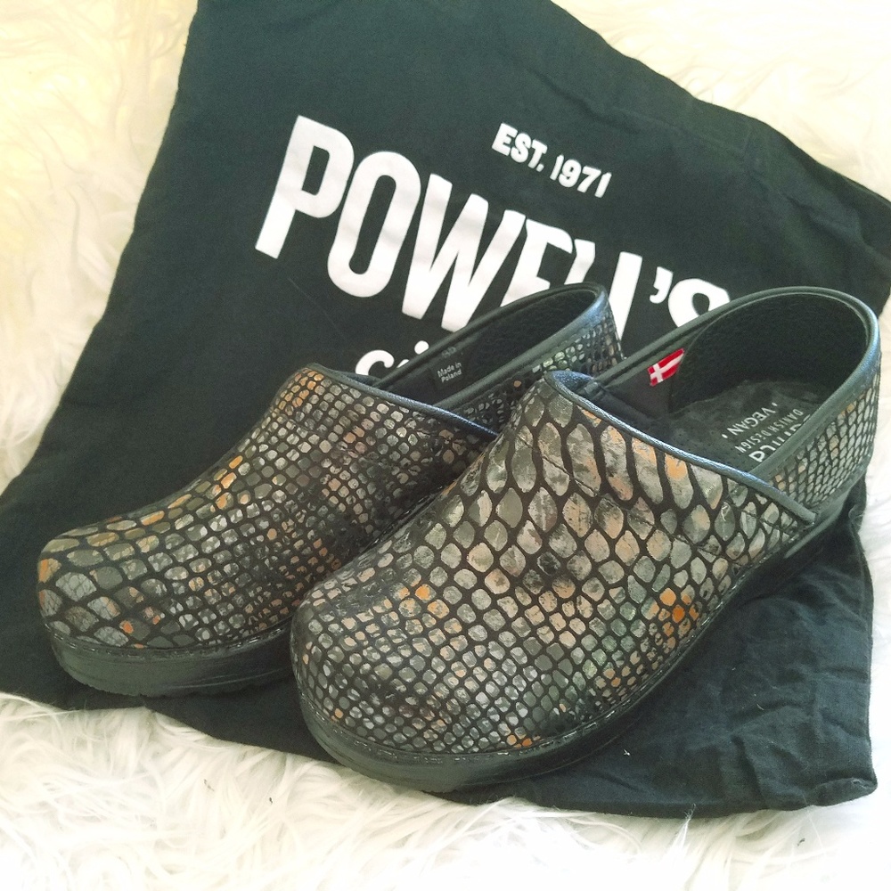 *SALE*Sanita Exclusive Snake Skin Clogs - VEGAN
