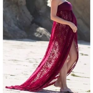Beautiful Pinkblush maternity photoshoot dress