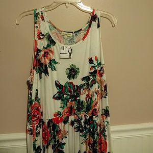 Floral Maxi Dress with pockets