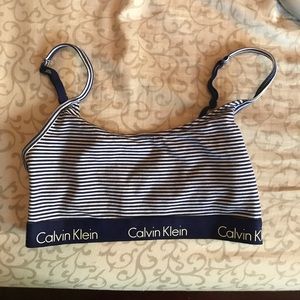 Calvin Klein bralette size Small