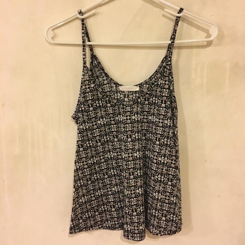 Patterned Tank Top