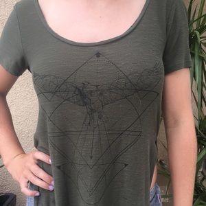 Kendall and Kylie green shirt