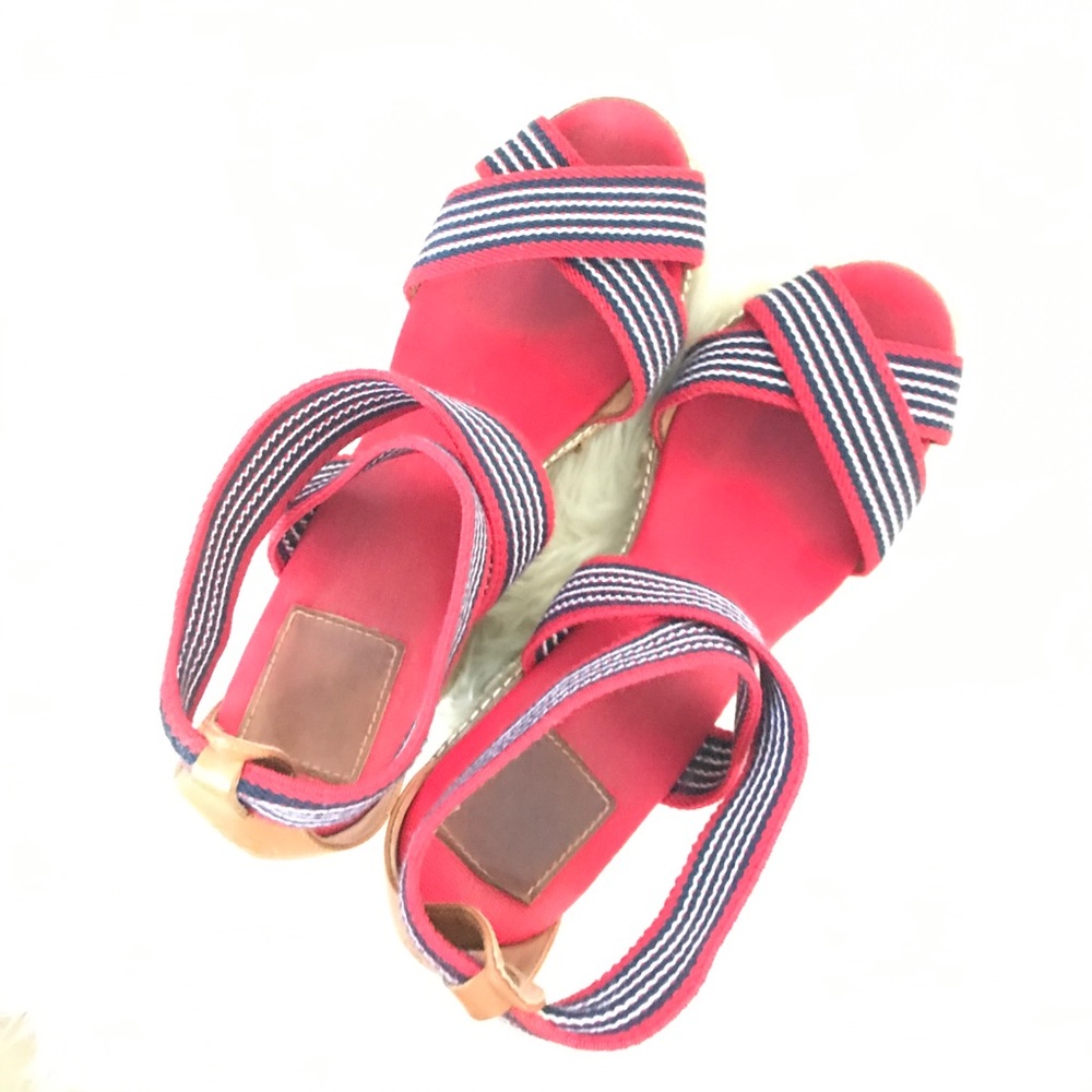 Tory Burch Adonis Espadrille Wedges - Picture 3 of 6