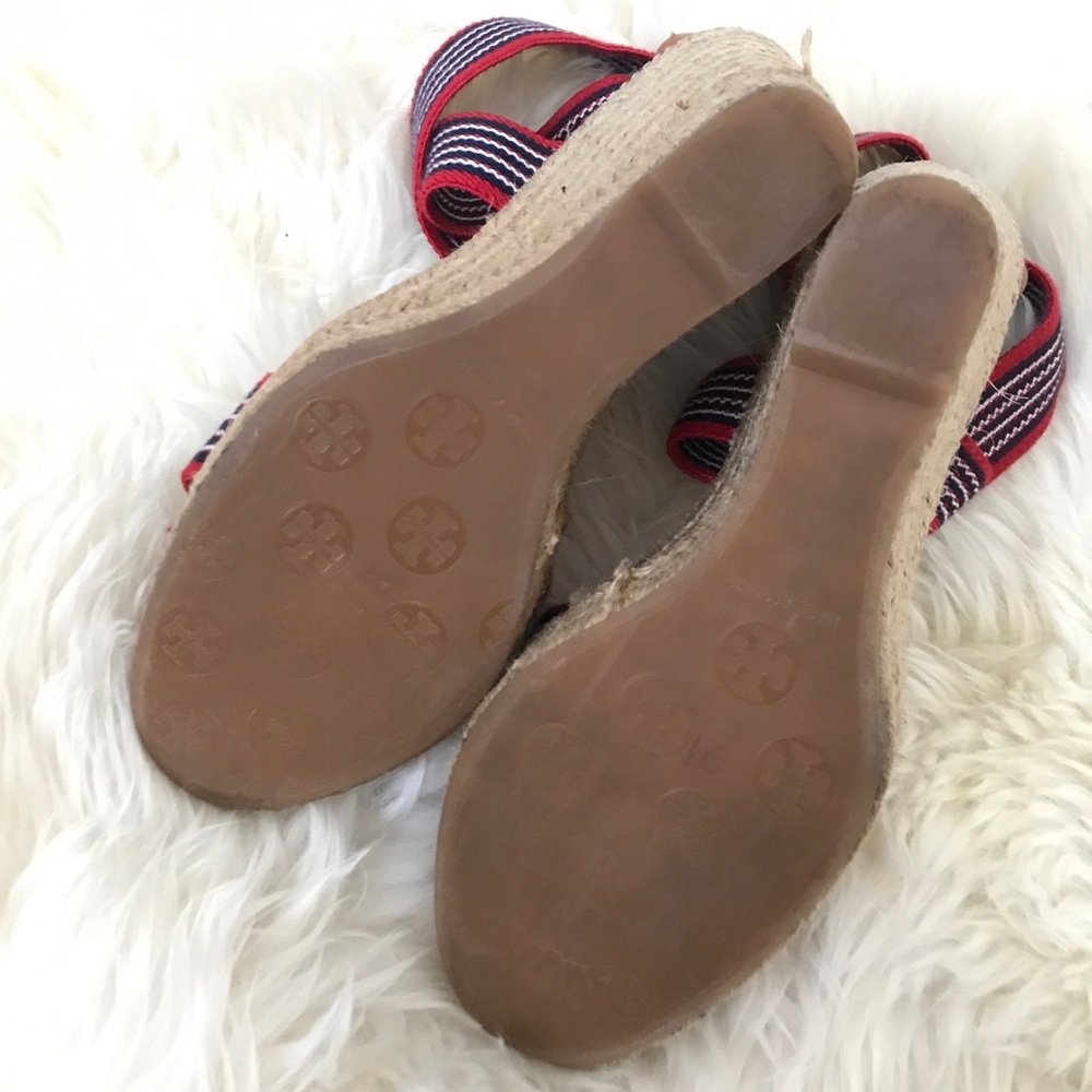Tory Burch Adonis Espadrille Wedges - Picture 6 of 6
