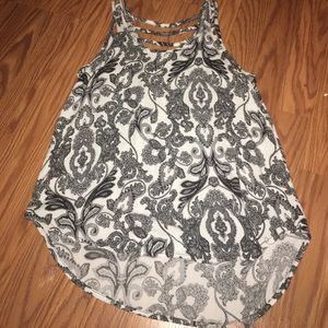 Floral patterned tank top
