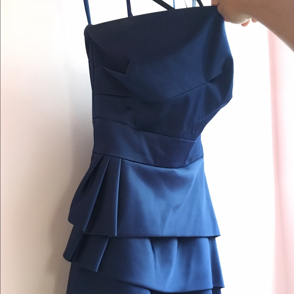 Strapless Fitted Mini Dress