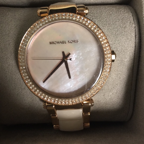 Michael kors opal rose gold watch main image 5