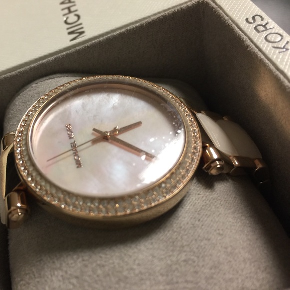 Michael kors opal rose gold watch main image 7