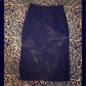 Leather Skirt