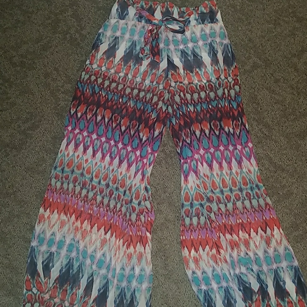 Boho colorful pants